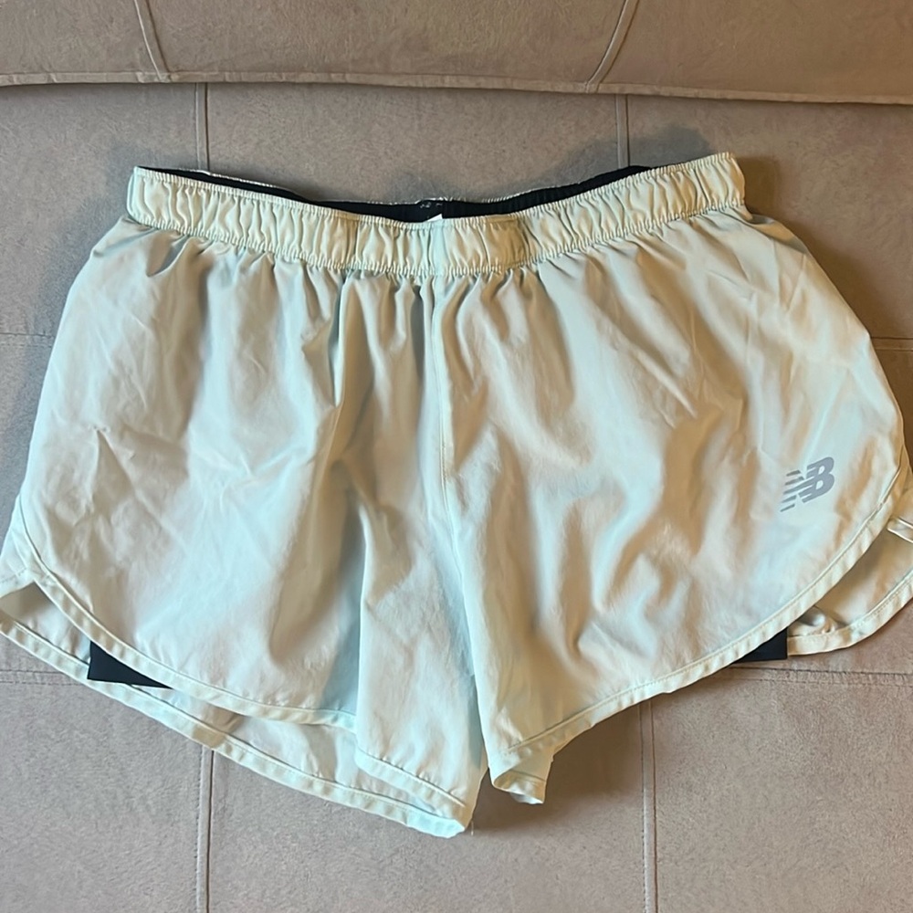 Light Blue New Balance Shorts
